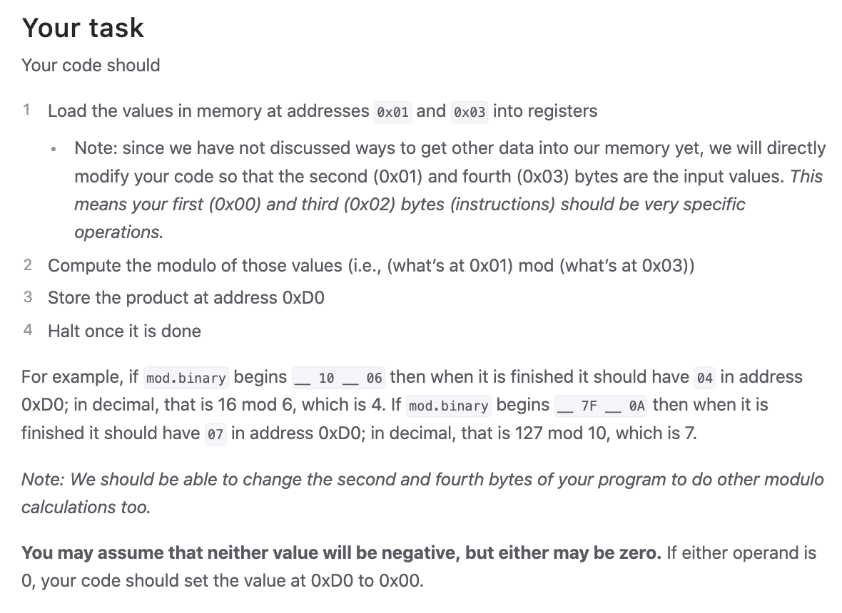 , at the end of this instruction Compare rA (as an 8-bit