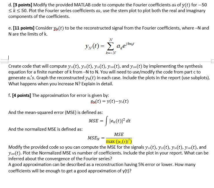  I NEED THE CODE PLEASE!! d. [3 points] Modify the provided
