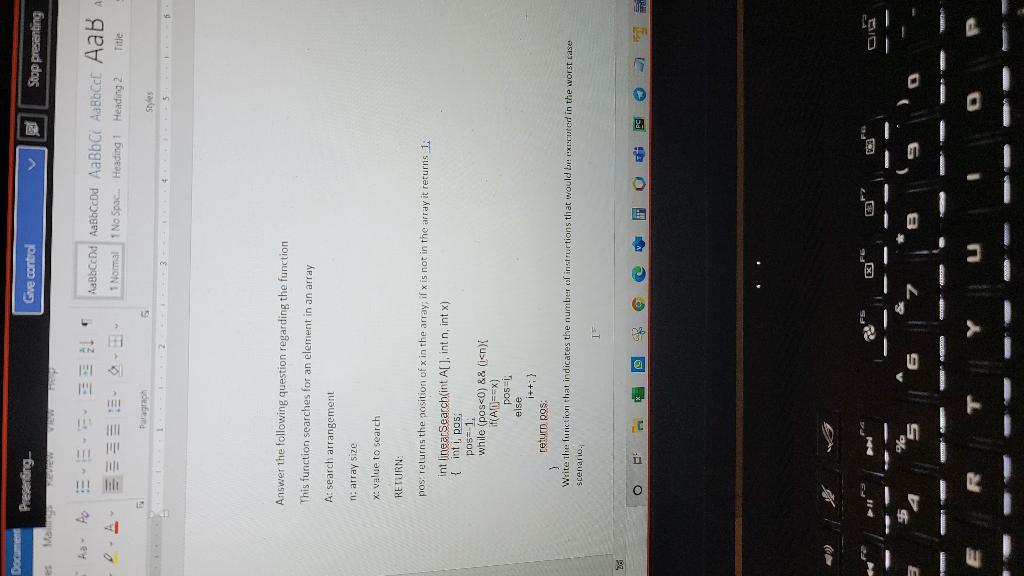 Document Presenting- Give control Stop presenting Man Here A = =.=.=