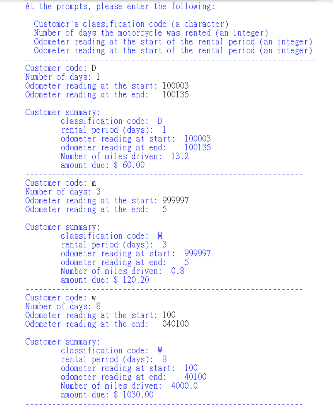 Can anyone help me with my Python program? The output is in