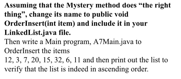 -------------------------- LinkedList.java ----------------------------- public class LinkedList { // uses the Node class