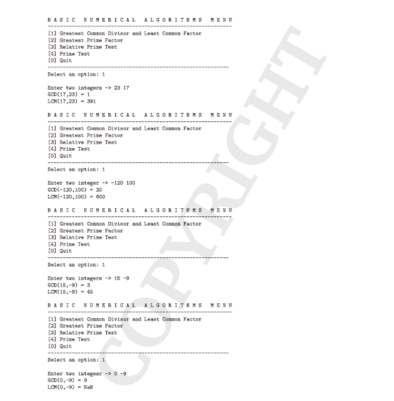 the program. In this project, you will write a menu-driven application that