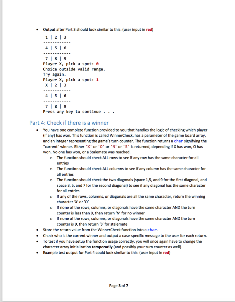 has been taken care of for you and provided to you in