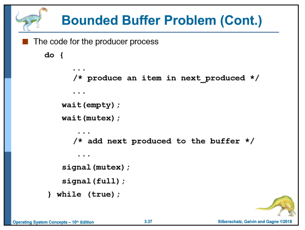 the structure given in Slide 3.23 and the algorithm in Slide 3.36,