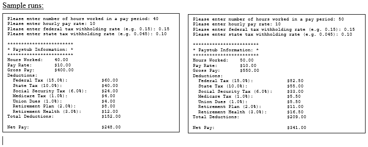 How do I start this?... Payroll Program: Create a Java application in