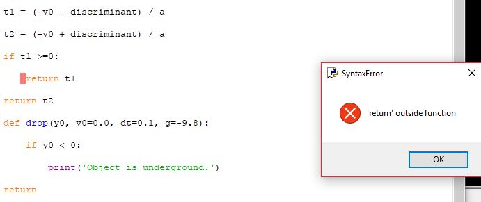 Python help (Getting error in pic above and also below is code