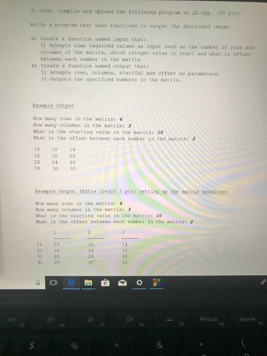 in codeblock for c++ program 3. Code, compile and upload the