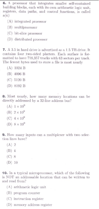 A bidirec- tionalbus transmits data from the memory module. Assuming whole words