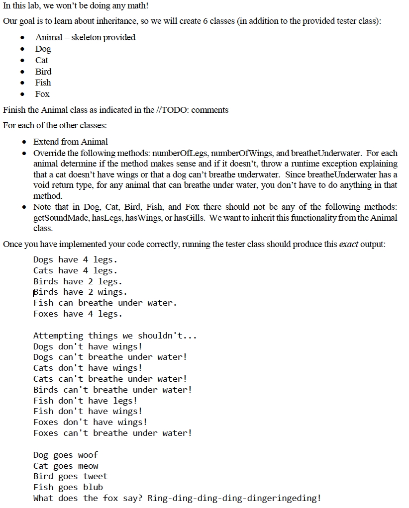 Needing Help to Complete This Code Tester public class Tester { public