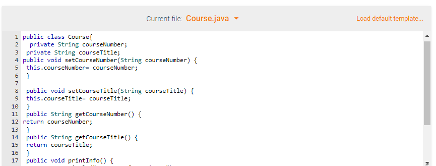If the input is: ECE 287 Digital Systems Design ECE 387 Embedded