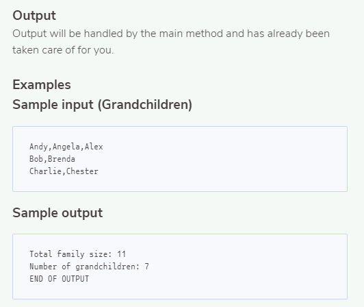 [] args ) { Scanner in = new Scanner( System.in ); String[]
