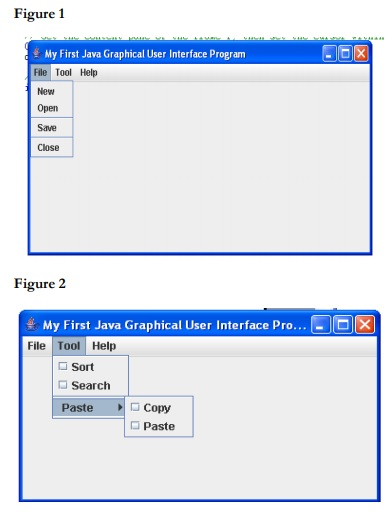 Assignment 6 Graphical User Interface Design a class called MyJFrame to reproduce