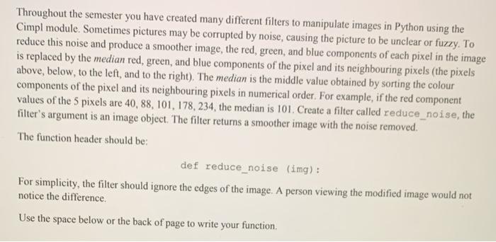 USE PYTHON ONLY!!!!!! ONLY PYTHON! BEGINNERS LEVEL!!! Throughout the semester you have