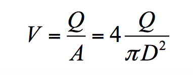 at 70 feet away. If a cast iron pipe with diameter D