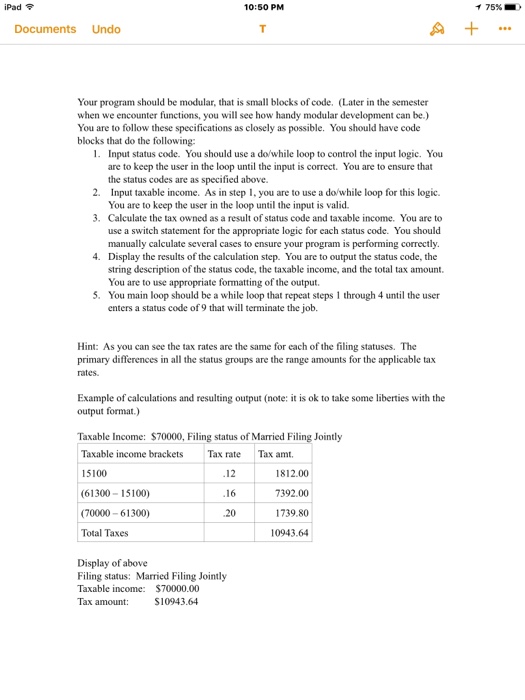 and I haven't got the right answer.thanks Pad 10:50 PM Documents Undo