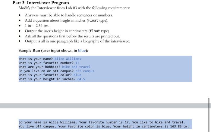 class called Manipulate with the following behaviot. Ask the user for two