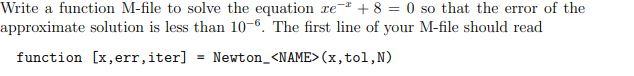  This is for a MATLAB program. Can someone please show me