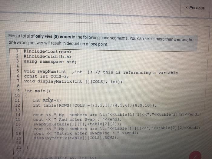  2#include 3 using namespace std; 4 5 void swapNum(int int );