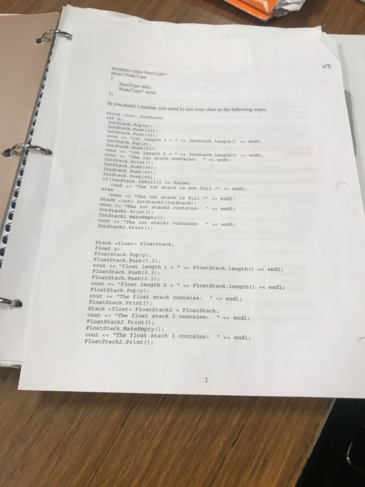 2017 Due Date: November 15, 2017 ack Linked list is a for