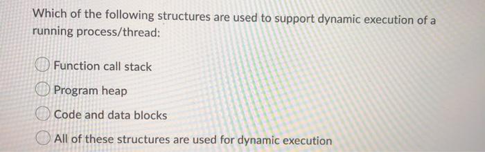 for execution; regardless of whether or not it is awaiting an event.