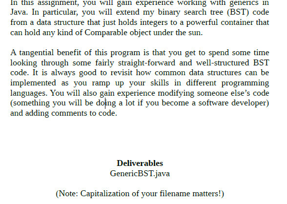 Implemented in Java CODE WILL BE AT BOTTOM import java.io.*; import java.util.*;