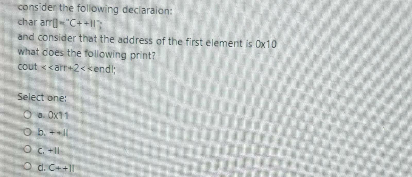 a, int a O b. int &a O c. int *a O