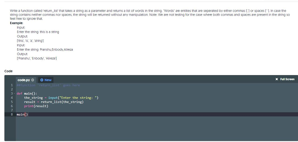 to be added to a list until the user enters 'exit ['exit