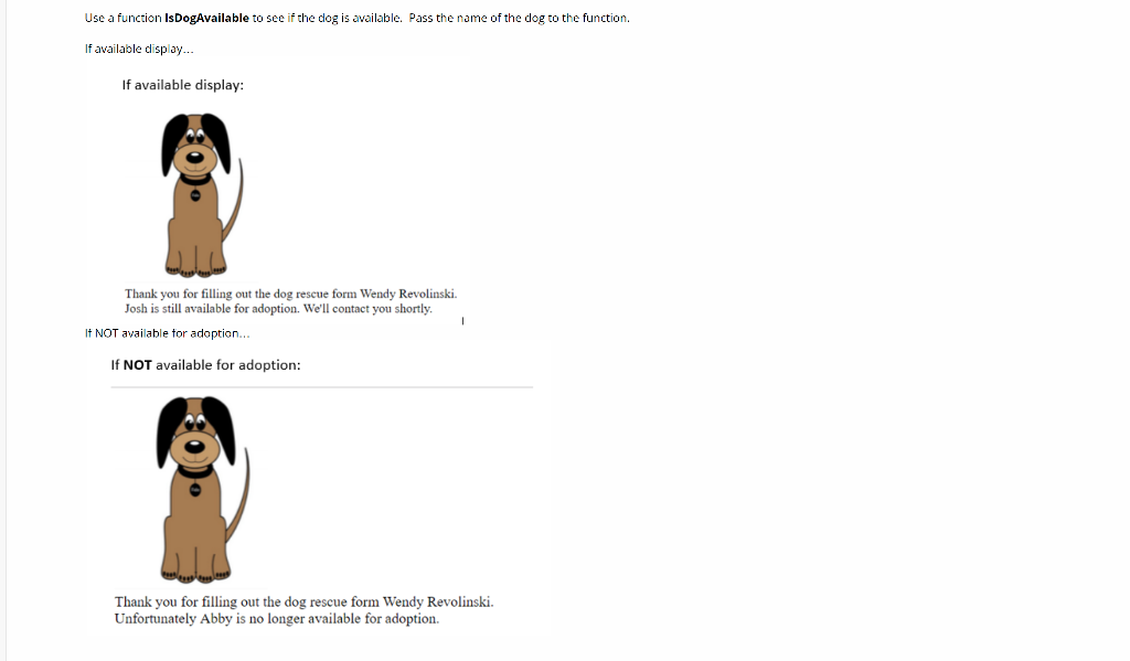 to process and display the data. You can be as creative as