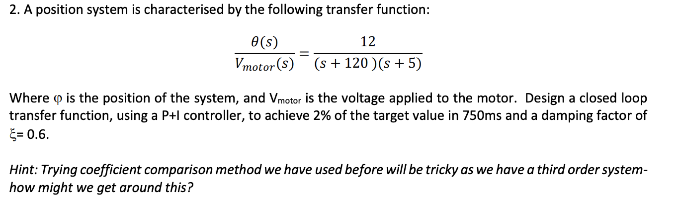Please use Matlab to answer this question. Show all the working out