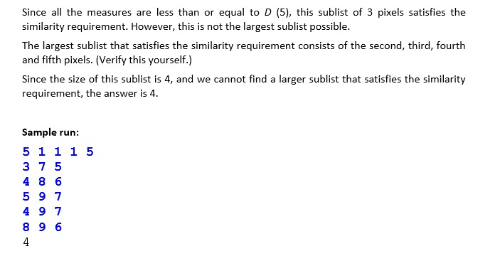 20 int main(void) { int n, // number of pixels constA, constB,