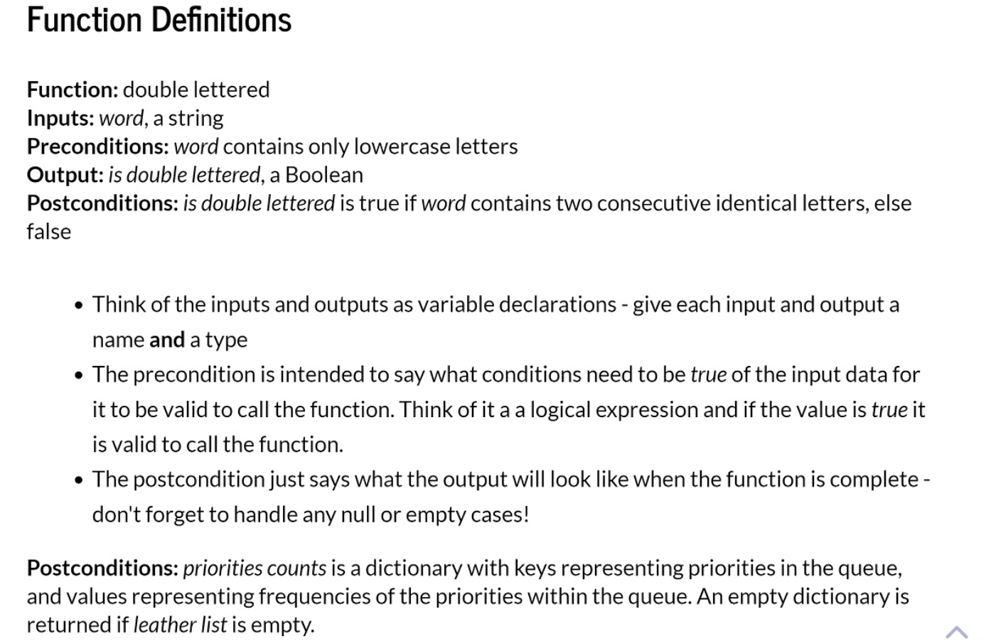 For part A, This is an example of a function definition. PLEASE