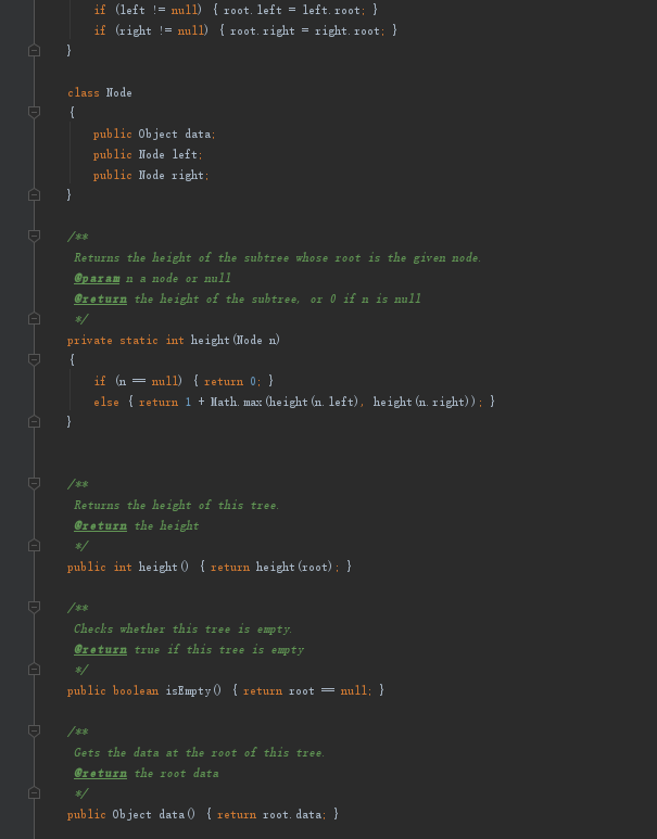 @return */ public static boolean gameCanBeWon(BinaryTree bTree) { boolean canWin; /* If