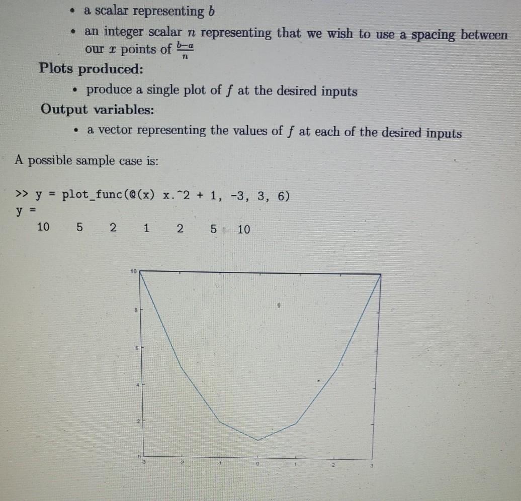 while or for loops, reshape or randperm commands. Only use vectors, matrices,