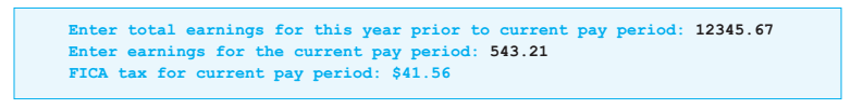 MEDICARE RATE as named constants. The function main should call functions to