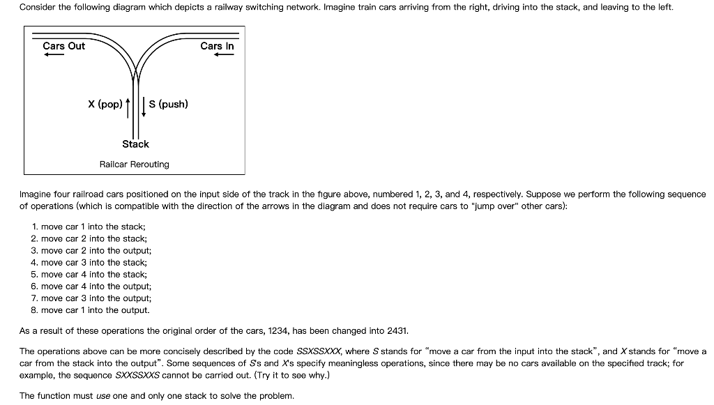 Class Stack_array code: class Stack: def __init__(self): """ ------------------------------------------------------- Initializes an is_empty