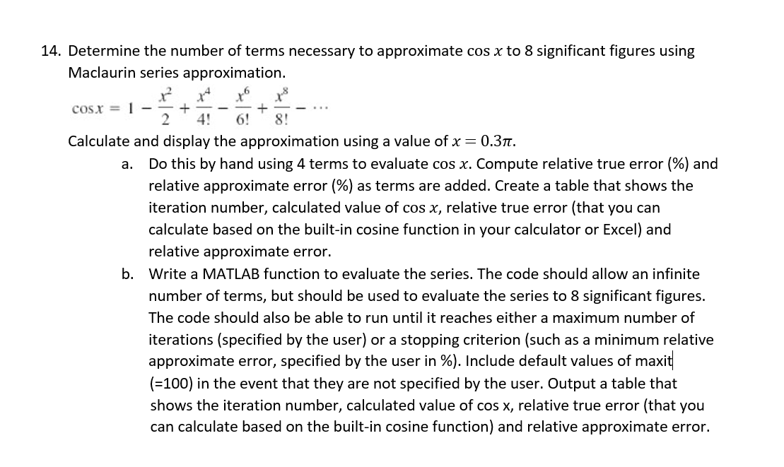 Part B. MATLAB********************************* The answer output needs to be in the following