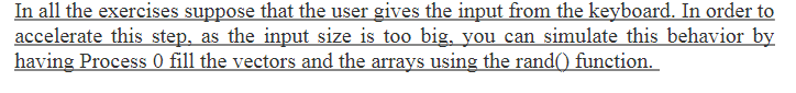 the following ways: 1. 2, 3. A serial program A parallel program