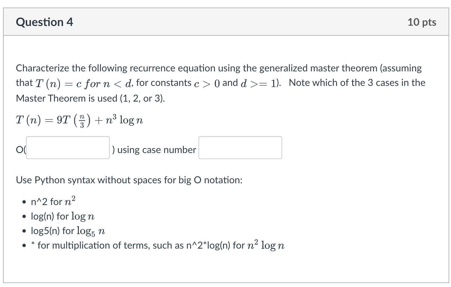 How do I solve these? PLEASE HELP!!! THANKS! Characterize the following recurrence