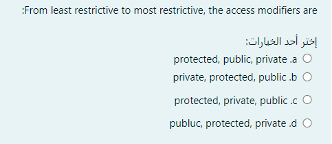 are usually more specific than derived classes. O Some derived classes can