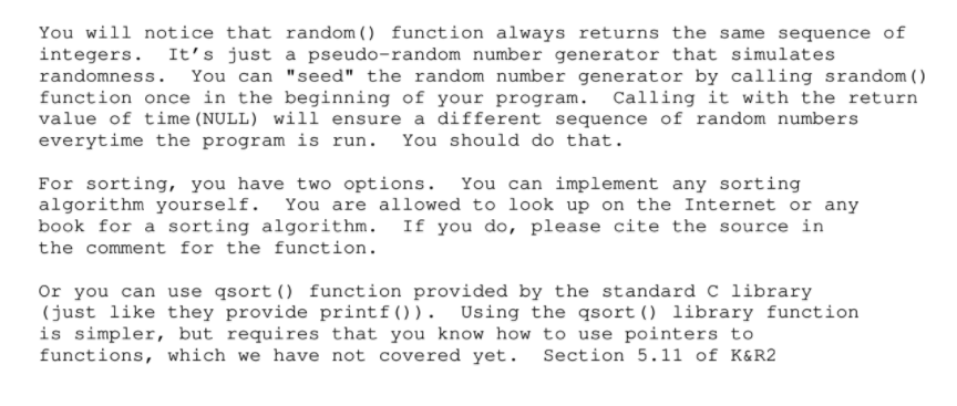 The size of the array (the number of integers, not the byte
