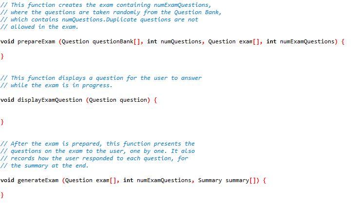 Complete the following functions below in c++ #include #include #include #include #include