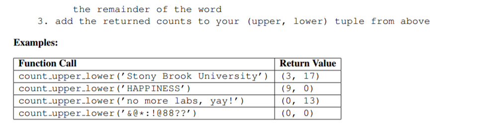 it makes errors. I want a recursive function with no errors. I