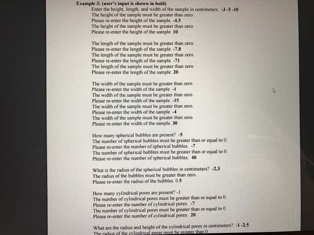 material. However, if too many pores and bubbles are created, the material