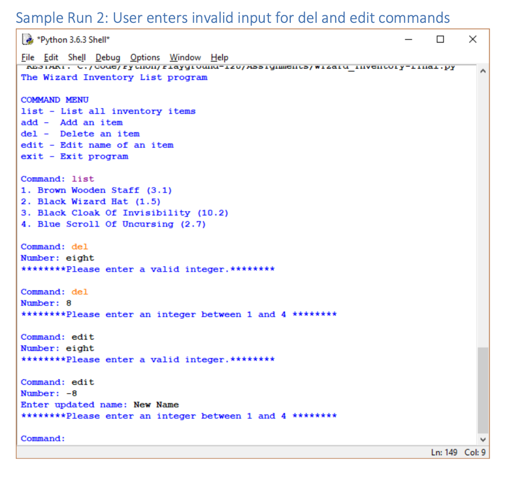 {item[1]} {item[0].title()} ({item[2]})") print() def add_item(inventory): ''' Function to add a new