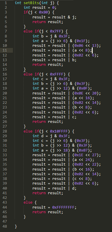 I need this C code translated into MIPS using UTF-8 format for