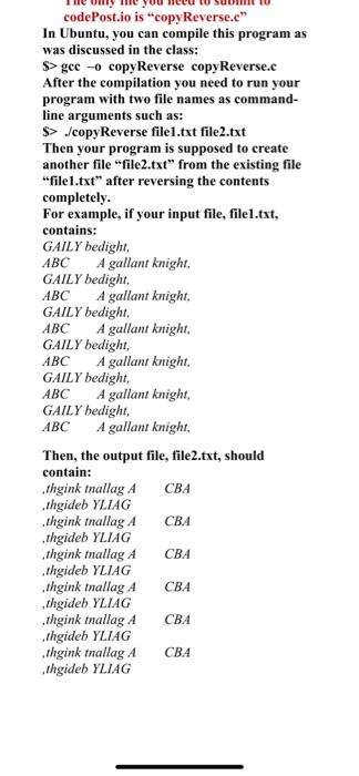 and make sure it runs correctly thank you input1.txt It was many