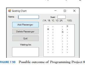 I need help with a question in Introduction to programming using VISUAL