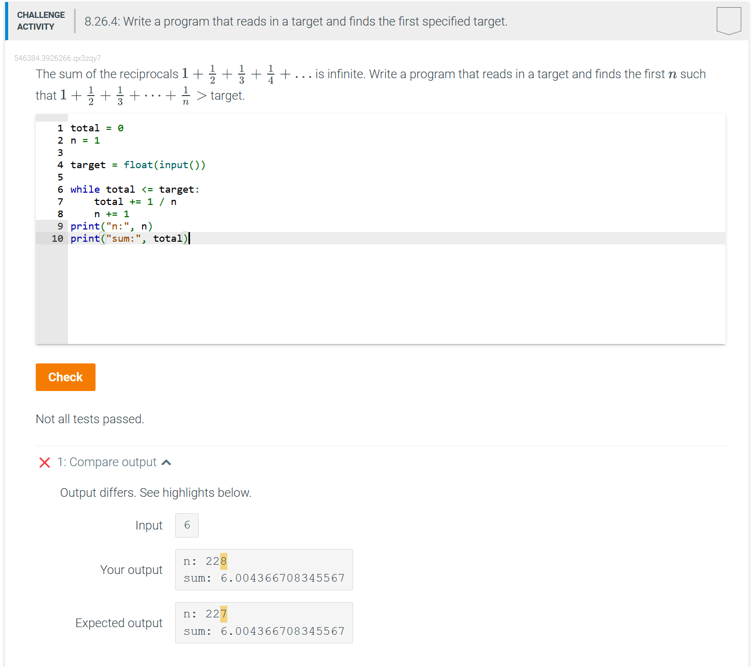  Need help fixing my code. No matter what I try I