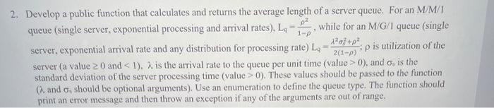  2. Develop a public function that calculates and returns the average