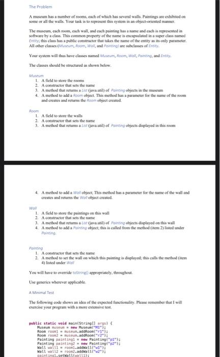  please answer this assignment using Java langauge. thanks The Problem A